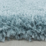 thumbnail of Carpetsale24 Shaggy Hochflor Teppich Blau 280x370 cm Extra Weich & Waschbar - Jute Rückseite, Einfarbig & Flauschig für Wohnzimmer & Schlafzimmer