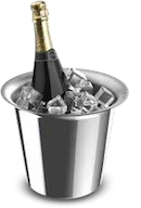 Seau à champagne pour 6 Bouteilles