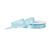 thumbnail of 12mm Satinband 25m Schleifenband Geschenkband Deko Stoffband Bastelband Hellblau
