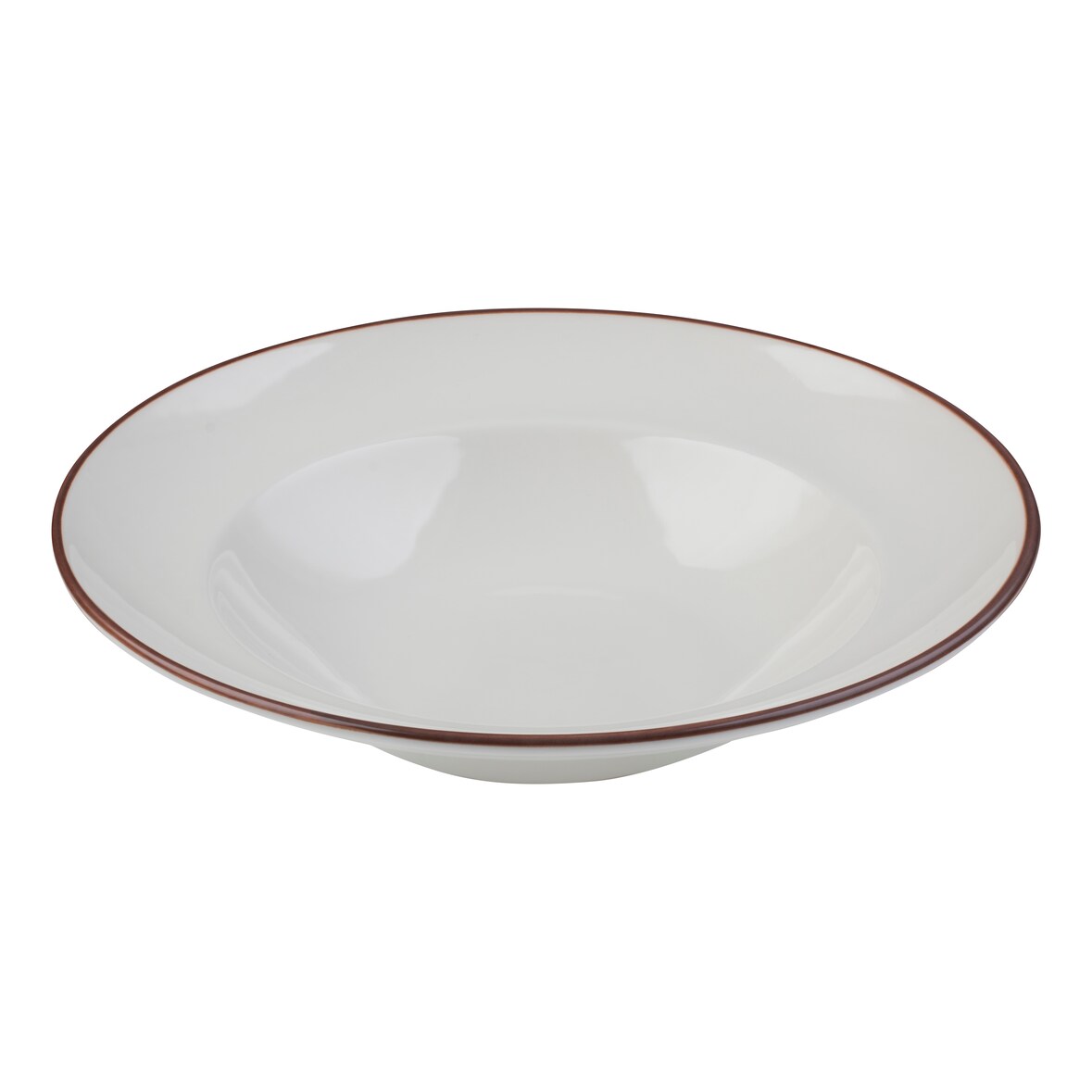 IDFine Modest Brown Miro Deep Plate 25 cm 420 cc 12 Stück