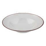 thumbnail of IDFine Modest Brown Miro Deep Plate 25 cm 420 cc 12 Stück