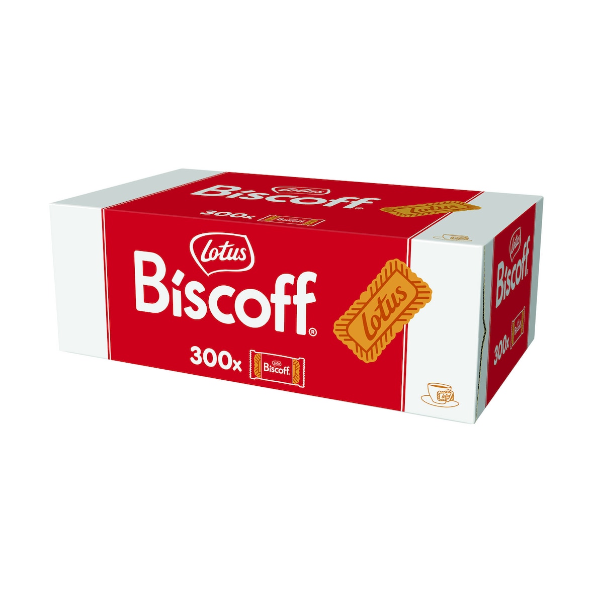 Lotus Karamellgebäck Original Biscoff 300 Portionen x 6.25 g (1.87 kg)
