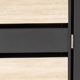 thumbnail of XL 1er/2er-Mülltonnenverkleidung HWC-J81, Mülltonnenbox, Metall 36kg anthrazit ~ Buche-Holzoptik hellbraun