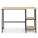 thumbnail of Bureau Lisboa Noir, Table pour PC, Style Industriel, 105 cm Longueur