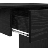 thumbnail of Scrivania in rovere nero 100 x 50 x 76 cm modello Ventura Stella in derivati \u200b\u200bdel legno