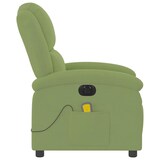 thumbnail of vidaXL Massagesessel Elektrisch Hellgrün Samt