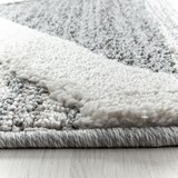 thumbnail of Carpetsale24 Teppich Rund 200 cm Grau, Hochflor Wohnzimmer Teppich, Weich & Flauschig, Skandinavisch Boho Stil, Langflor Shaggy, Boho Design