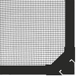 thumbnail of Zanzariera Magnetica Per Finestre Antracite 80x140 cm