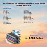 thumbnail of D&C Toner-Set für Samsung Xpress SL-C460 Series - CMYK Multipack