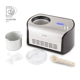 thumbnail of Snowberry & Choc Eismaschine 1,2l Kühlhaltefunktion Edelstahl-LookSilber