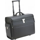 thumbnail of Alassio Pilotenkoffer MONDO mit Laptopfach und Trolleysystem schwarz 45033