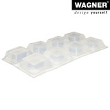 thumbnail of WAGNER Elastikpuffer eckig 8tlg - 20 x 20 x 6,5 mm, für Innen- und Außenbereich, aus transparentem Kunststoff - 15312099