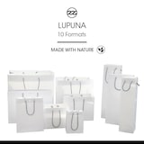 thumbnail of Boutique-Tasche für Gastronomen Lupuna Kordelgriffe Papier 32 + 22 x 29 cm je 120 - Gimex