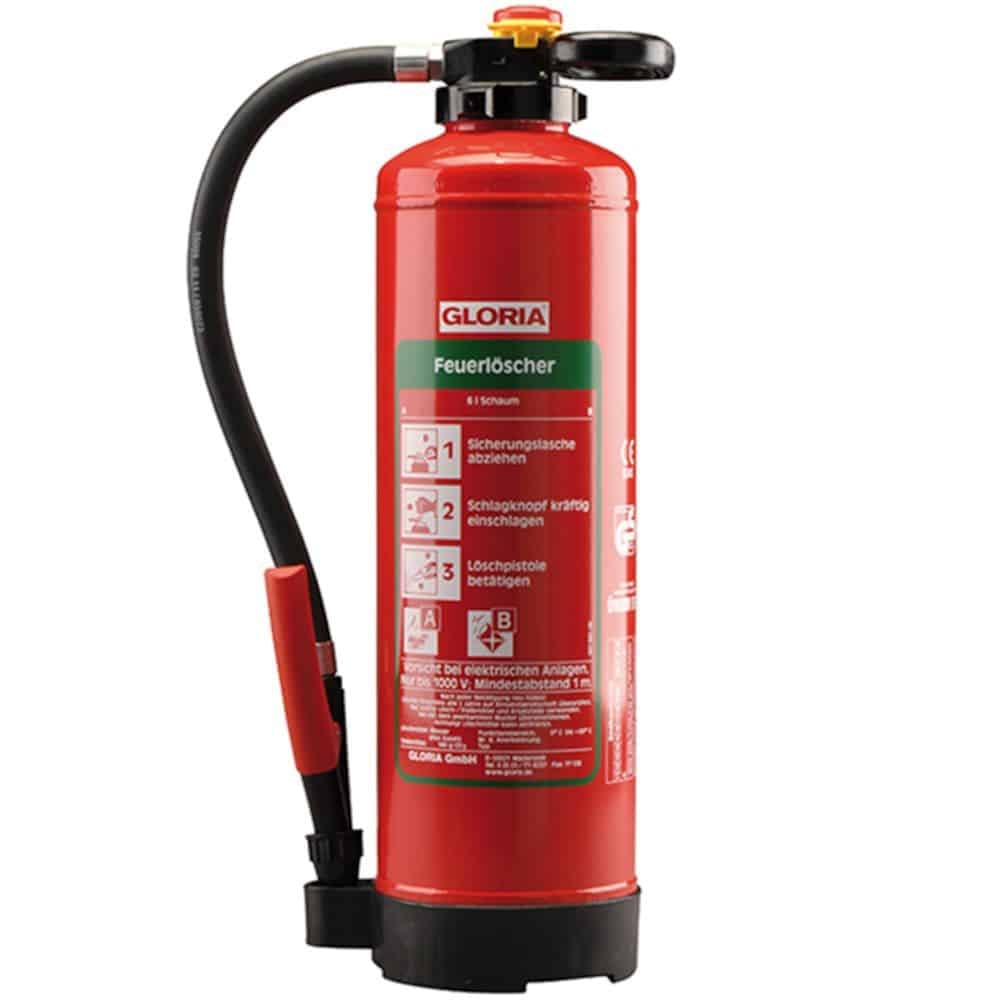 Gloria SK 6 PRO - 6l - Schaum-Auflade-Feuerlöscher