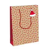 thumbnail of Clairefontaine 6x Geschenktasche Kraft L, Kollektion Lebkuchen, 26,5x14x33 cm - Kartonbraun X-30897-2C