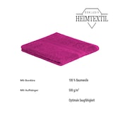 thumbnail of Handtuchserie im Set mit Schleife Marke Badetuch 2er Set 100 x 150 cm Pink