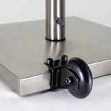 thumbnail of Securit® Ruote per Espositori – Nere – Silicone & Metallo – Set da 2 – Compatibili Universali