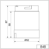 thumbnail of Werma LED-Dauerlicht 84830055 848.300.55