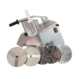 thumbnail of Cortador de legumes profissional, alumínio/aço inoxidável, 550W, até 300 kg/hora, com 5 lâminas, 10281 Vaiotec