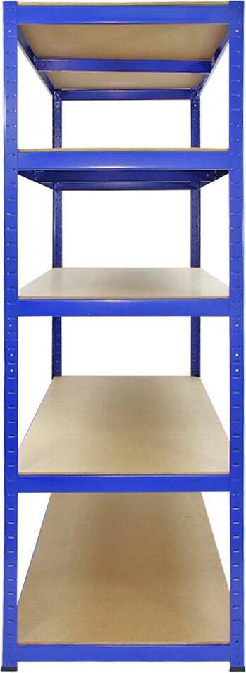 Monster Racking T-Rax Sterke Opslagrekken, Blauw, 120cm B, 60cm D, Set ...
