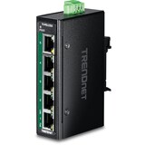 thumbnail of TRENDnet TI-PELC50 Mini switch industriale a 5 porte Ethernet PoE+ su guida DIN