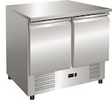 thumbnail of SALADETTE S901TOP Edelstahl-Kühltheke, statisch, digitales Thermometer, automatische Abtauung, Maße 90x70x86 cm, Temperatur +2°C/+8°C