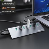 thumbnail of Primewire USB 3.2 Gen2 Hub, 7 Port Verteiler aktiv mit Netzteil, 10 Gbit/s