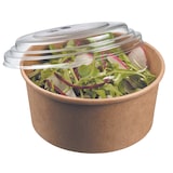 thumbnail of SOLIA Saladier rond Ecokraft2 + couvercle 850 ml - ES31257 - par 300 pièces