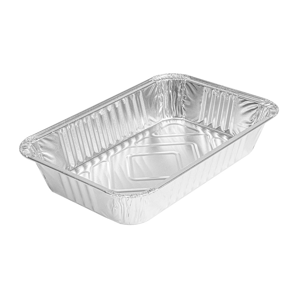 1000 Unités - Récipients Rectangulaires 770 Ml 21X14X3,7 Cm Aluminium - Garcia de Pou