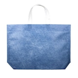 thumbnail of MONOUSO - Vliesstofftasche mit Sechseckiger Sockel Blau 44+10x30cm (5 Stück)
