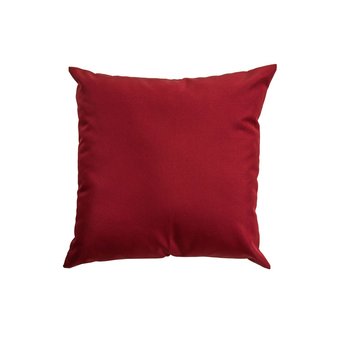 Deko-Kissen 45 x 45 cm rubinrot