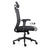 thumbnail of Bureaustoel Napoli Deluxe 4D - NEN-EN 1335 - Zwart