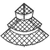 thumbnail of tectake Etagère pour plantes angle 3 niveaux - noir - 401712