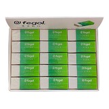 thumbnail of Caixa /30 Borrachas Branca Fegol 3260 B30