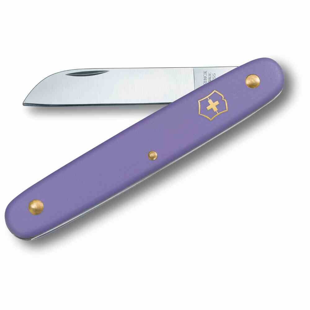 VICTORINOX Blumenmesser gerade Klinge 100 mm violett 3905022B1