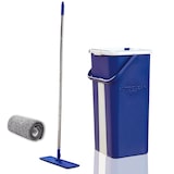 thumbnail of Starlyf Autoclean Mop, Wischmopp Set, Eimer, Bodenwischer, selbstreinigendes Wischsystem, Doppelkammereimer, 2,7 Liter, blau