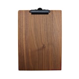thumbnail of Hungry Club Porte Menu en bois A4 "Le Pincé" - Noyer - Pince Noire
