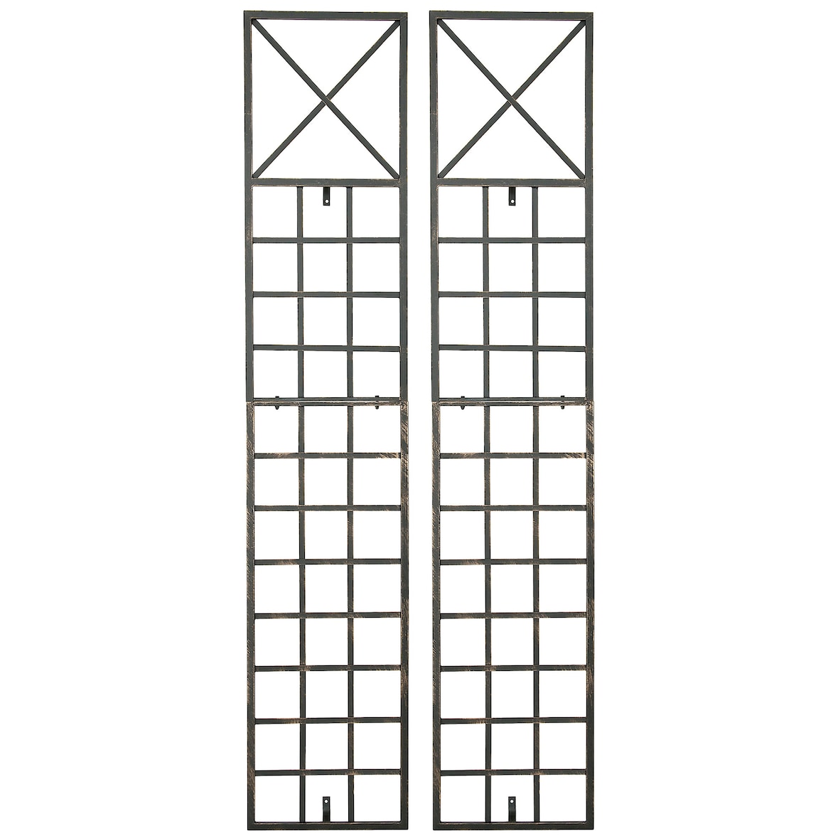 2er Set Rankgitter Trigo bronze