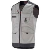 thumbnail of Lafont - Gilet de travail sans manches TROWEL Gris / Noir Taille M