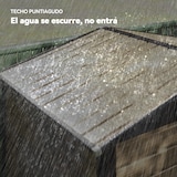 thumbnail of Cobertizo de Jardín 190x131x188 cm Caseta Exterior Casa de Herramientas con 2 Ventanas de Ventilación y Puerta para Patio Terraza Balcón