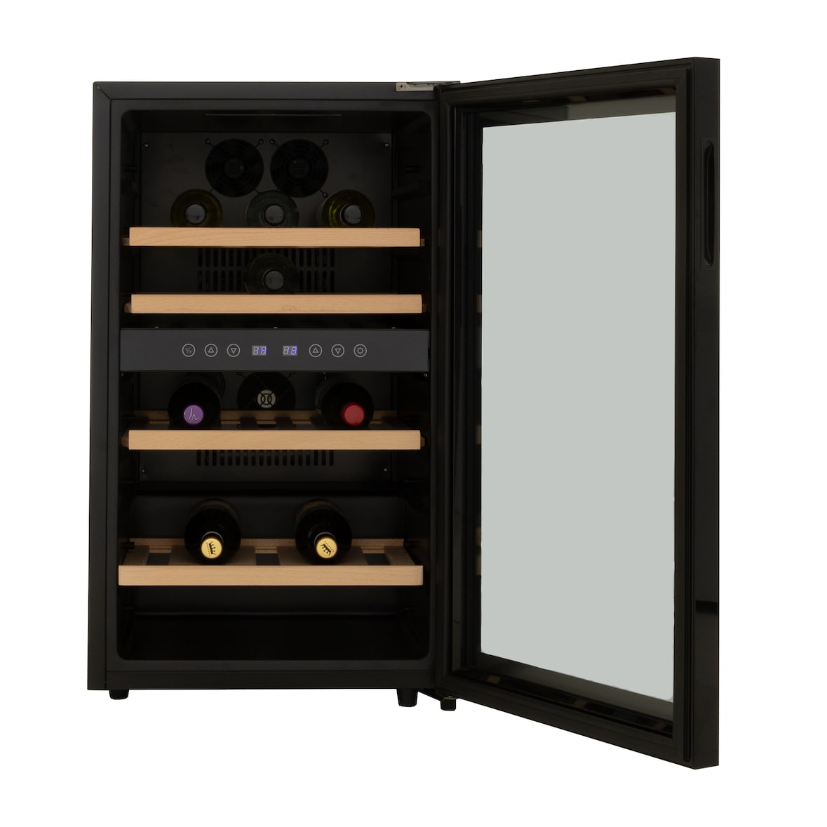 Exquisit GCWK120 - Wijnklimaatkast - 108 Liter - Glazen deur