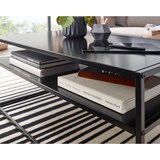 thumbnail of Couchtisch `Modern Edge`, Robuster Industrial-Stil Wohnzimmertisch mit Stauraum. 100x60x45 cm | Kadima Design