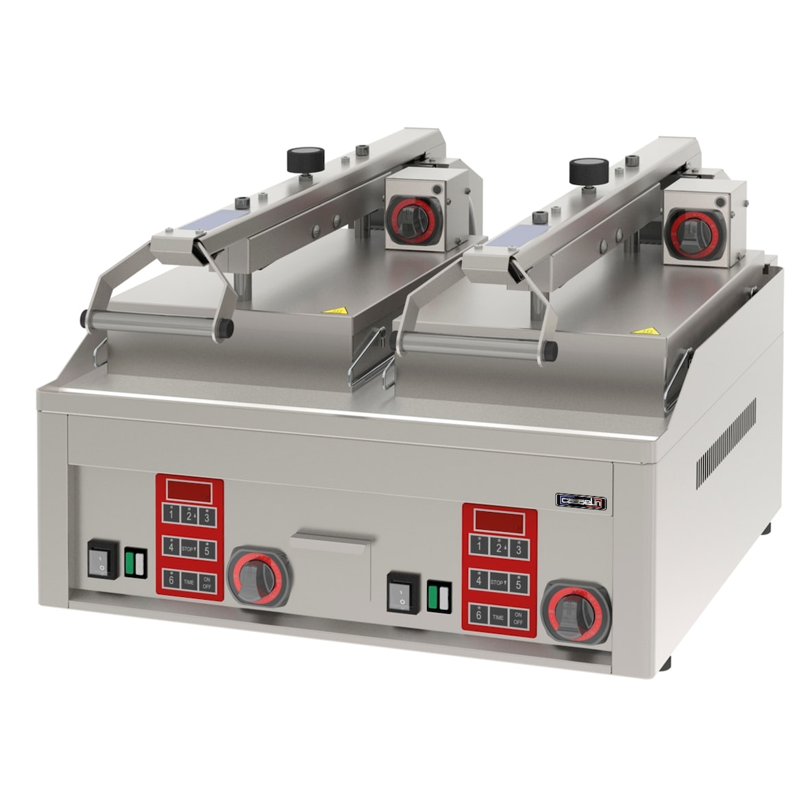 Elektrischer Kontaktgrill für Venusmuscheln - Halbautomatisch doppelt CGRCADB Casselin