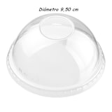 thumbnail of VASOMADRID S.L., Tapa vaso 9/12/16/20 oz cupula sin agujero, Caja de 1000 uds, 270/360/480/600 ml, PET reciclado, transparente, ref. DL-094