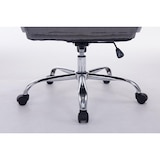 thumbnail of Décoshop26 - Fauteuil de bureau ergonomique et confortable jusqu'à 235 kg en tissu gris et métal chromé 10_0002404