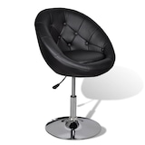 thumbnail of vidaXL Cocktailsessel Schwarz Kunstleder