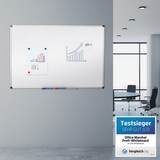 thumbnail of Whiteboard Master of Boards 60 x 90 cm, lackiert, mit Aluminiumrahmen - Hoch- und Querformat - abnehmbare Stiftablage