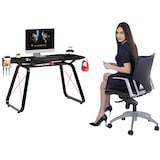 thumbnail of Scrivania da GAMING GT10 Tavolo da Gioco e Studio per Computer PC design ergonomico e porta accessori by Yelloo