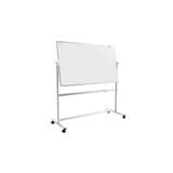 thumbnail of ALLboards Lavagna Magnetica cancellabile a secco mobile a due lati e supporto orientabile su rotelle 150×120 cm