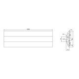 thumbnail of ROLINE Kabelkanal TPE Flex, 60 mm, schwarz, 1,8 m